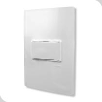 Tomada Interruptor 10A Branca 250V Casa Construção Acender Vivaz