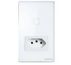 Tomada + Interruptor Intelbras Smart 10a Br Ets 2001 4850066