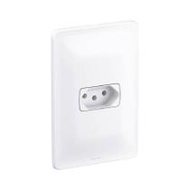 Tomada Legrand Pial Zeffia - 2P+T - 10A - Branco - 680110 Tomada Legrand Pial Zeffia - 2P+T - 10A - Branco - 680110
