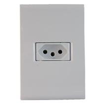 Tomada Liz Branca 20A com Placa Tramontina