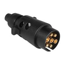 Tomada macho 12v 7p ht3001-huq
