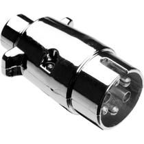 Tomada Macho Em Plastico Com 7 Polos Cromada Tomada Macho Em Plastico Com 7 Polos Cromada