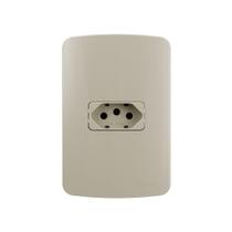 Tomada Margirius B3 Colors 2p+t 20a Com Placa 4x2 Pérola