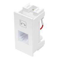 Tomada Módulo Telefone RJ11 4 Vias Fame Evidence - Ref. 0501