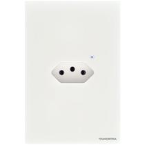 Tomada Onne Smart 2p+t Tramontina 10 A 250 V Branca Tramontina Tomada Onne Smart 2p+t Tramontina 10 A 250 V Branca Tramontina