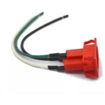 Tomada P/ Painel 2p+t 10A Vermelho Com Rabicho Margirius