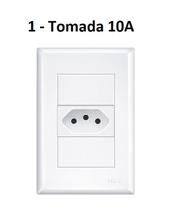 Tomada padrao 2p+t 10a com placa 3742 evidence fame Tomada padrao 2p+t 10a com placa 3742 evidence fame