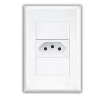 Tomada Padrão 2p+T 20A Com Placa Evidence - Fame Tomada Padrão 2p+T 20A Com Placa Evidence - Fame