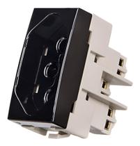 Tomada Padrao Brasileiro 2p+t 10a-250v Ebony Sleek