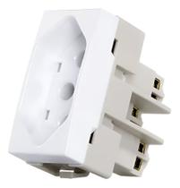 Tomada Padrao Brasileiro 2p+t 20a-250v Branco Infiniti