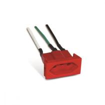 Tomada Painel Steck Com Cabo 10A 250V Vermelha S8630 Tomada Painel Steck Com Cabo 10A 250V Vermelha S8630