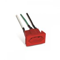 Tomada Painel Steck Com Cabo 20A 250V Vermelha S8631 Tomada Painel Steck Com Cabo 20A 250V Vermelha S8631