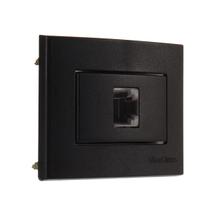 Tomada Para Moveis RJ11 4 Fios Preta Clean Margirius