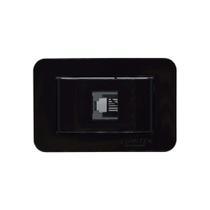 Tomada Para Moveis Telefone RJ11 Branco Ou Preto - LUMITEK Tomada Para Moveis Telefone RJ11 Branco Ou Preto - LUMITEK