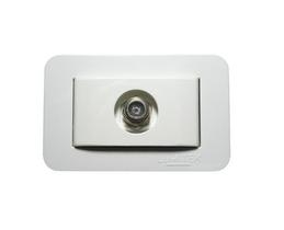 Tomada Para Móveis Tv (Coaxial) Branco