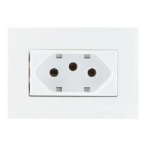 Tomada Para Móvel Embutir 10A Branca 15791 - Margirius