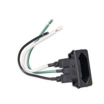 Tomada para Painel TPA2-3 20A com Rabicho Preta MarGirius