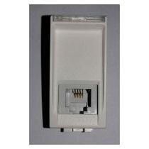 Tomada para Tefefone Living Light Branco - Bticino