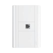 Tomada Para Tel. Rj 11 2 Vias Com Placa 4x2 Fame Modulare