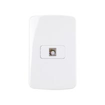 Tomada para Telefone MarGirius B3 RJ11 4 Fios com Placa 4x2 Branca