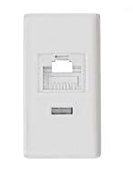 Tomada para Telefone RJ11 Branco Liz - Tramontina-4755