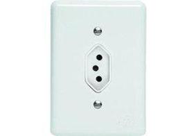 Tomada Perlex Pumalux 2P+T 10A 250v 2311