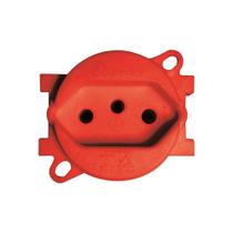 Tomada Piso Perlex 2 Polos +Terra 20A Vermelha 5715Vm Tomada Piso Perlex 2 Polos +Terra 20A Vermelha 5715Vm
