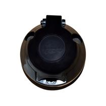 Tomada Plastica Femea 6 Polos Latão Para Engate Carretinha Barco Moto Jet