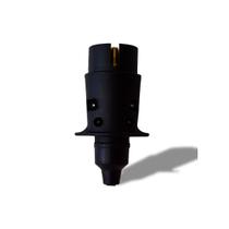 Tomada Plastica Plug macho 6 polos em latão para engate carretinha Barco Moto Jet Tomada Plastica Plug macho 6 polos em latão para engate carretinha Barco Moto Jet