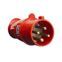 Tomada plug newkon 3p+t 16a 380/440v 6h vm ip44 steck Tomada plug newkon 3p+t 16a 380/440v 6h vm ip44 steck