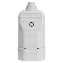 Tomada plugue 10a tmd11-3 padrão brasileiro 3 pinos branca