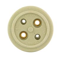 Tomada Polarizada De Porcelana 30A 3 Polos Fx 23 - Foxlux Tomada Polarizada De Porcelana 30A 3 Polos Fx 23 - Foxlux