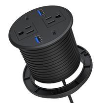 Tomada Power Grommet embutida de 3 polegadas com tomadas AC 30W PD Tomada Power Grommet embutida de 3 polegadas com tomadas AC 30W PD