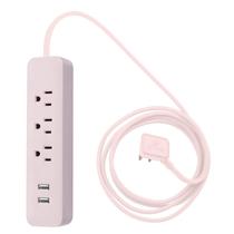 Tomada Power Strip Globe Electric Designer Série Rose 3 Tomada Power Strip Globe Electric Designer Série Rose 3