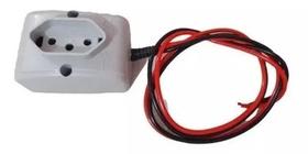 Tomada Pronta De Sobrepor 10a 250v c/ 30cm fio