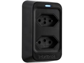 Tomada Protetor Eletrico EPS 302 Preto INTELBRAS