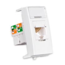 Tomada Rede Informática RJ45 Cat6 Branco Sleek MarGirius