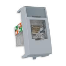 Tomada Rede Informática RJ45 Cat6 Cinza Sleek MarGirius