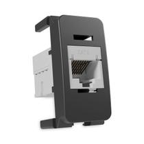 Tomada Rede Informática RJ45 Cat6 MarGirius B3 Grafite Tomada Rede Informática RJ45 Cat6 MarGirius B3 Grafite