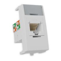 Tomada Rede Informática RJ45Cat6 Branco FoscoClean MarGirius Tomada Rede Informática RJ45Cat6 Branco FoscoClean MarGirius