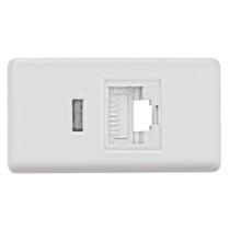 Tomada Rj 45 (Cat 6) Branco Tramontina