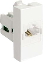 Tomada RJ11 Branca 4V ModuloPro - Alumbra