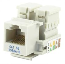 Tomada RJ45 Keistone 8 Vias CAT5