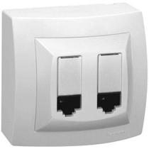 Tomada Rj45 Lcs Cat5e + Rj11k10 Sx 675048 Legrand