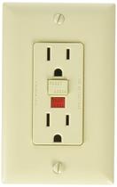 Tomada RV Designer S803 Dupla GFCI Marfim 125V CA Tomada RV Designer S803 Dupla GFCI Marfim 125V CA