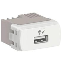 Tomada Saída Carregador USB Branco Miluz S3B70811 Schneider