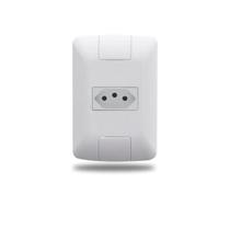 Tomada Simples 10A 250V Aria Branco Tramontina