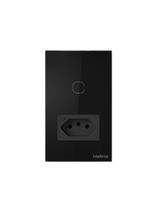 Tomada Simples 10a Smart Wi-fi Ets 2001 Preto 4850067