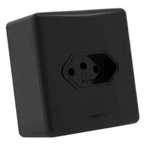 Tomada Sistema X 10a Preto Enerbras