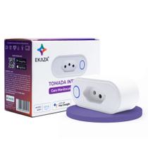 Tomada Smart Inteligente Ekaza WiFi 10A 20a Bivolt Medidor Alexa Tuya Google Life Automação Casa